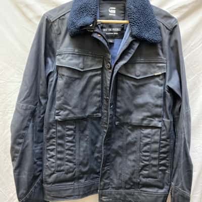 G-Star Raw Mens  Size L Bomber Blue 