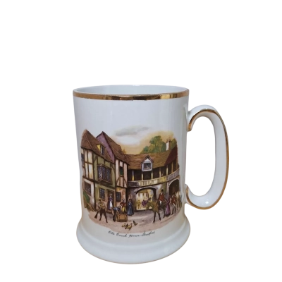 Vintage Ellgreave "Old Coach House" Mug