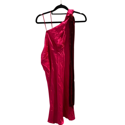 BNWT Scotch & Soda Womens  Size M Halter Neck Dress Hot Pink  