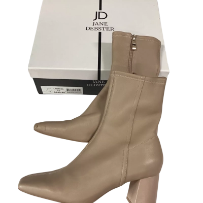 Jane Debster Womens Size 40 Lantana Boots Nude 