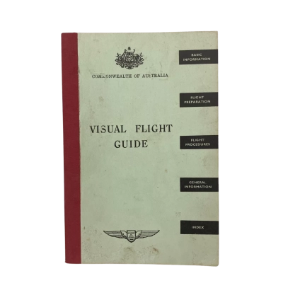 Visual Flight Guide Commonwealth of Australia 1st Edition 1966