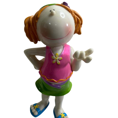 The product is a Koolitz Blowfish Girl Statue Figurine.