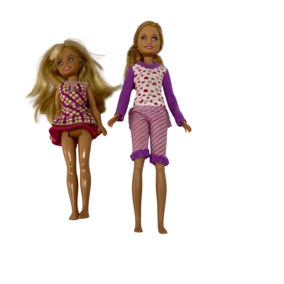 2 x Mattel Barbie Sisters Stacie Dolls