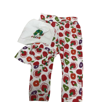  World of Eric Carle  Size 2 Pants Set Other / Pattern / White - NEW