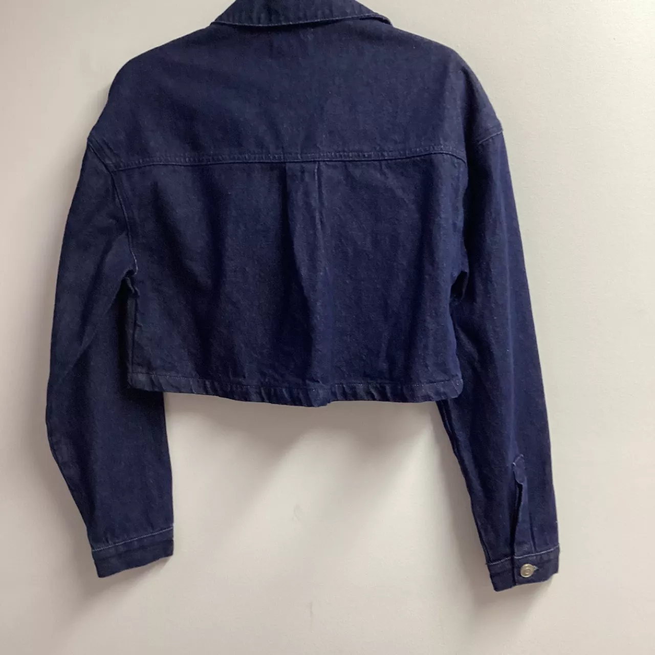 Dissh Womens Size 8 Cropped Jacket Blue Denim - Used Very Good | Salvos ...