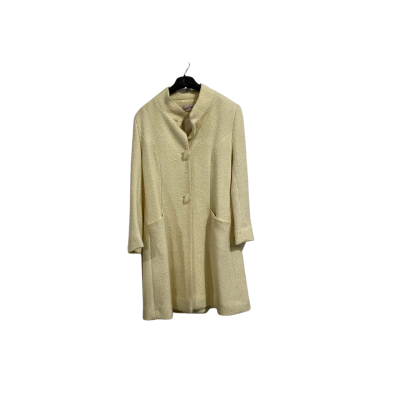  Womens  Size 12 Winter Coat Cream 