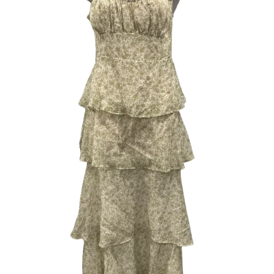  Billy J Womens Casual Dress Floral / Green / White SIZE 16