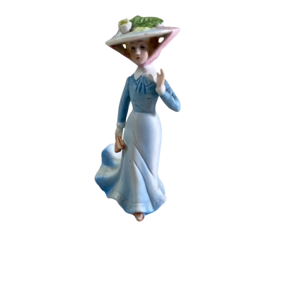 Vintage Mary Poppins Victorian Woman Julie Andrew Figurine Statue