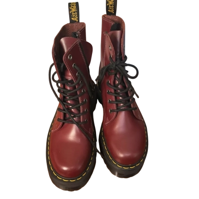 Dr Martens Womens  Size 5 Boots Red 