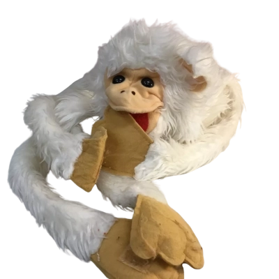 Vintage Joy Times Monkey Hand Puppet Made in Korea