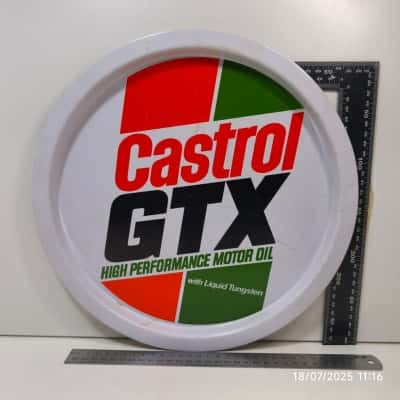 Castrol GTX Metal Serving Tray 
