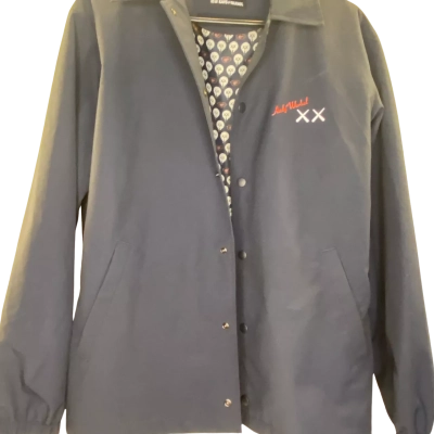  Mens Jacket Size S Navy Blue 