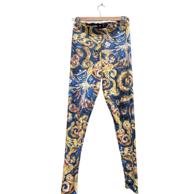 DR WHO Leggings by Blackmilk. Medium as new.