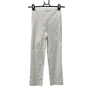 Decjuba Bengaline Capri Pants Womens  Size 8 White 