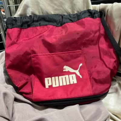 Puma Mens Gym Bag/Sack Red/Black