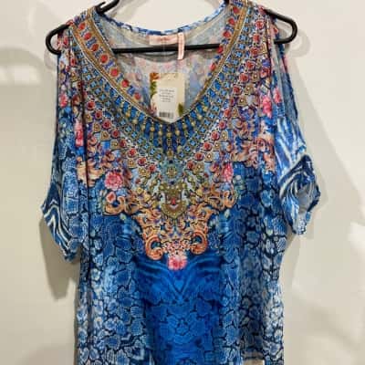 Millers Volume Wow Bling Blouse Womens  Size 12  RRP$70