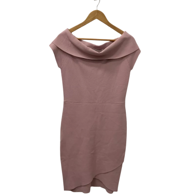 Forever New Womens  Size 14 Off The Shoulder Dress Dusty Pink  