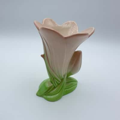 Carlton Ware Art Deco Pink Lily Bud Vase 