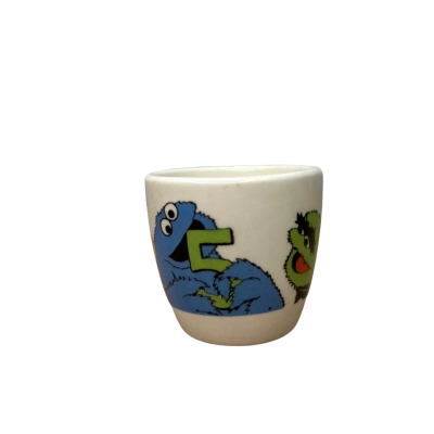 1980’s Sesame Street Ceramic Egg Cup Made in New Zealand