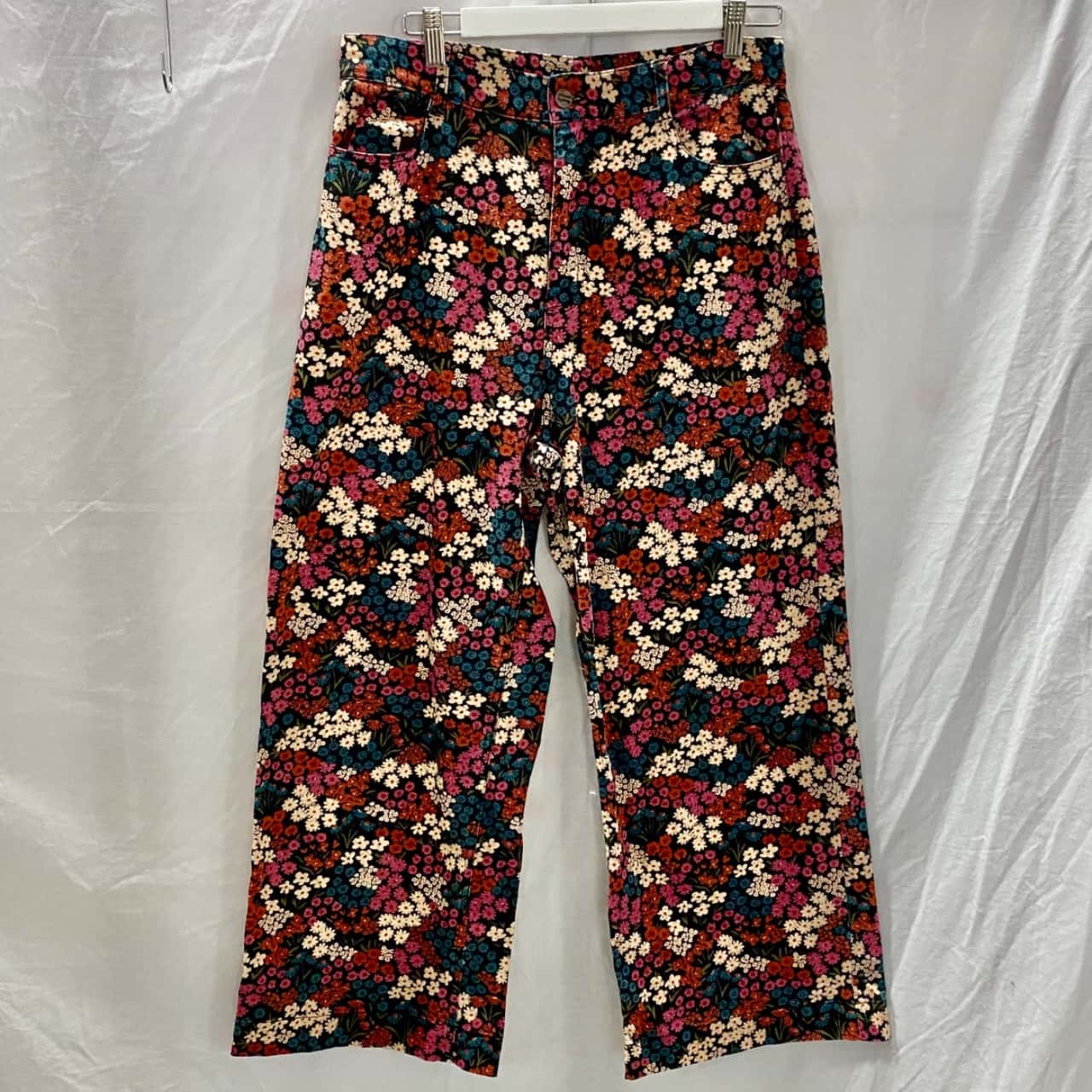 Princess Highway pink/ blue floral pants Size 12(s)