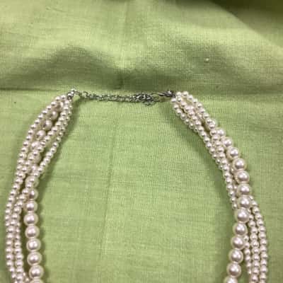  Womens Beaded Necklace 4 strand beaded necklace 