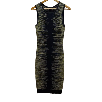 Karen Millen Womens Black & Green Dress Size 1