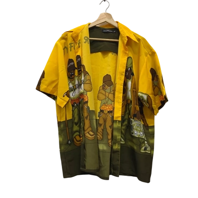 City Flavour Shirt  Size S Printed Shirt Multicoloured / Yellow 