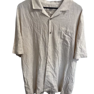 Common Need Mens  Size XXL Short Sleeve Collar Shirt *NEW WITH TAGS RRP $80.00