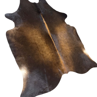 Genuine cow hide rug 185 by 190cm 