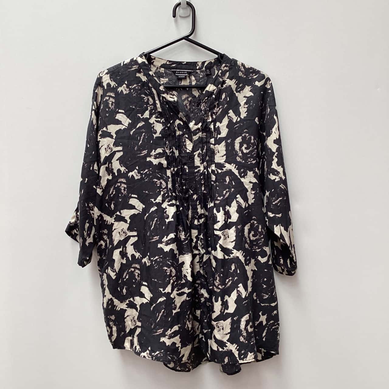 Basque Top in Black main image 1