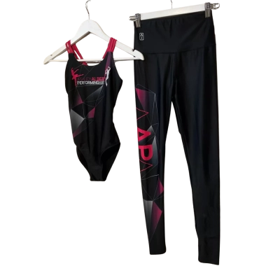  Ashley Albert   Size XS Bike Shorts  , Black  leotard 