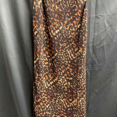 RUNAWAY Womens Size M Tiger Print Skirt