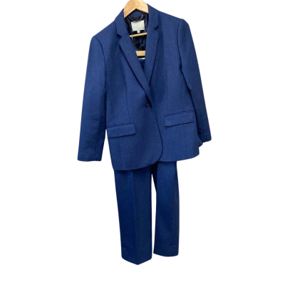 Sportscraft Womens  Blazer/Pants Set Size 12 / 14 Blue 