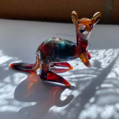Glassworks ‘Marble’ kangaroo