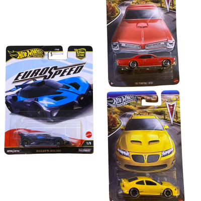 Hot wheels 3 collectable cars 