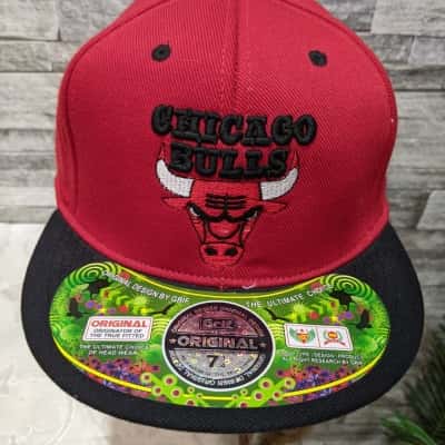 NBA Chicago Bulls Snapback Black  / Red 
