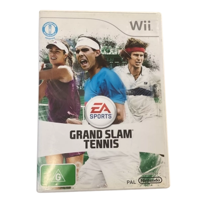Wii Nintendo Grand Slam Tennis 2009 Game