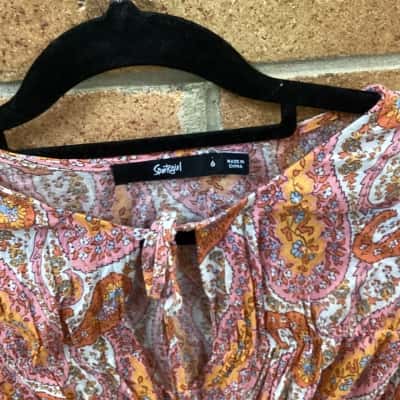 Sportsgirl Womens  Size 6 Floral Top