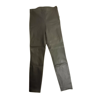 Witchery Womens  Size 10 Leather Pants Black  