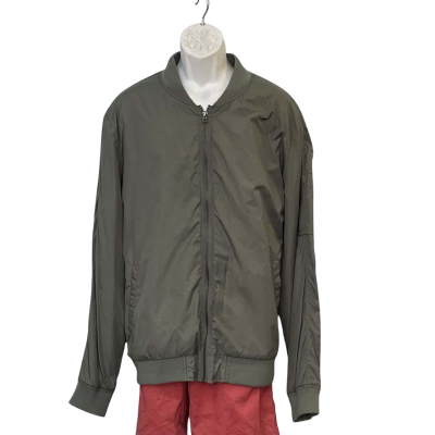 Target Mens Size XXXL Front Zipper Green/Olive