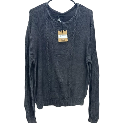 Ziggy Mens  Size M bashed Black foreshore knit 