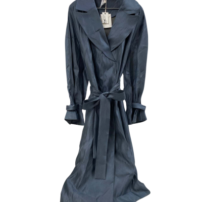  M A Dainty Women's Mid Season Coat Blue BNWT