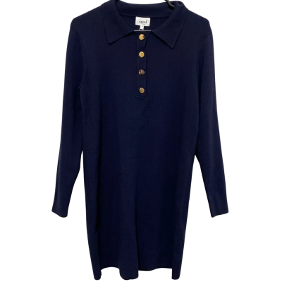 Seed Navy Dress Size M