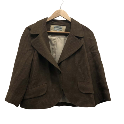Veronica Maine   Size 14 Brown Jacket