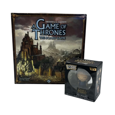 Game of Thrones Board Game and Arya Stark Figure