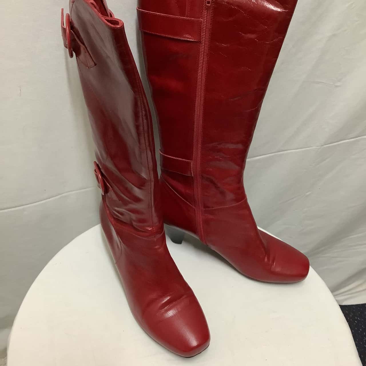 Bresley Womens Size 38 Red Boots(s)