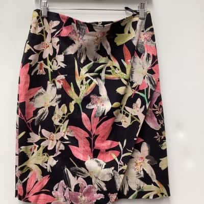 Size 12 David Lawrence Womens  Floral / Multicoloured skirt 