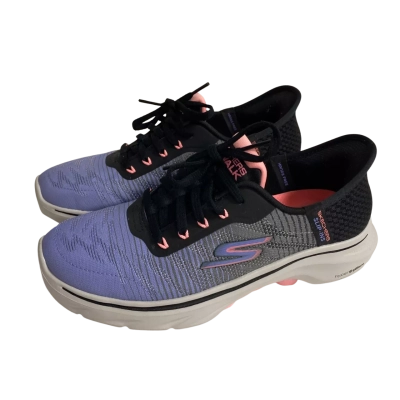 Skechers Womens  Size 6 Go Walk 7 Sneakers Black/Multi