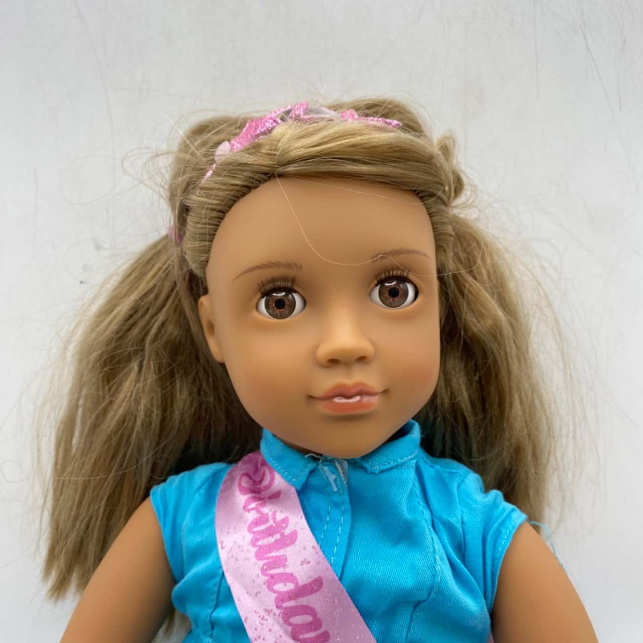 Abito Da Festa Con Paillettes Per Bambole Da 18 Pollici: Vestiti Per Bambole Da 18 Pollici Fatti A Mano Per Adattarsi Alle American Girl Our Generation (3 Colori) - Italia - Foto 2