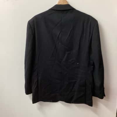 Daniel Hechter Mens Cashmere Size M Blazer Navy Blue (ha) 